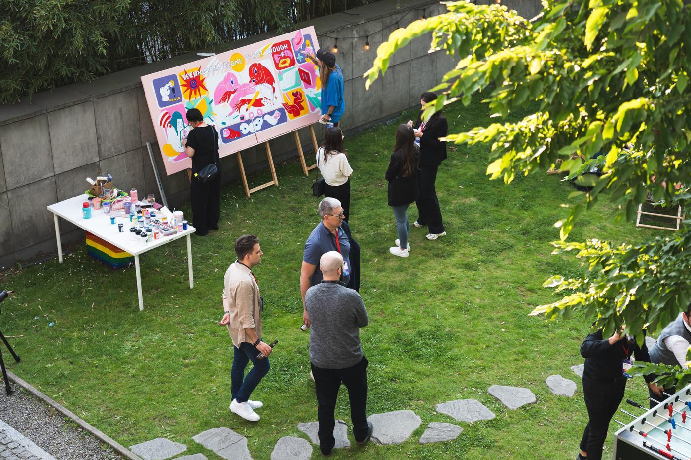 Ailleron Innovation Forum  2025  and Technology is not enough picture in Manggha garden-1