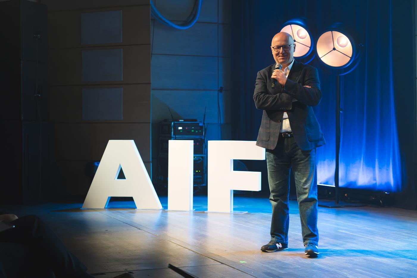 Ailleron Innovation Forum 3rd Edition - Sławomir Soszyński - welcoming speech-1